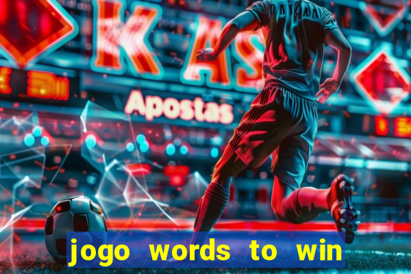 jogo words to win paga mesmo